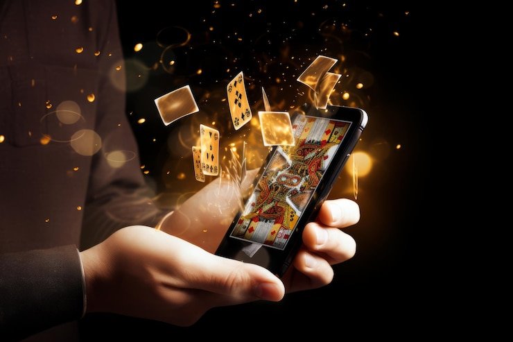 Spadegaming live dealer interface on mobile device